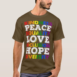 Camiseta Derechos Lgbt Lesbianas Gay Derechos Humanos Amabi