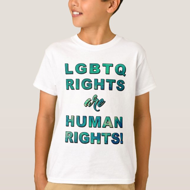 CAMISETA DERECHOS LGBTQ... (Anverso)