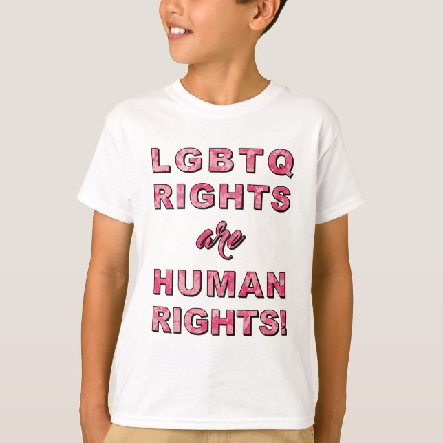 CAMISETA DERECHOS LGBTQ... (Anverso)