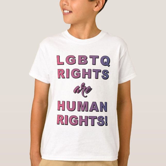 CAMISETA DERECHOS LGBTQ... (Anverso)