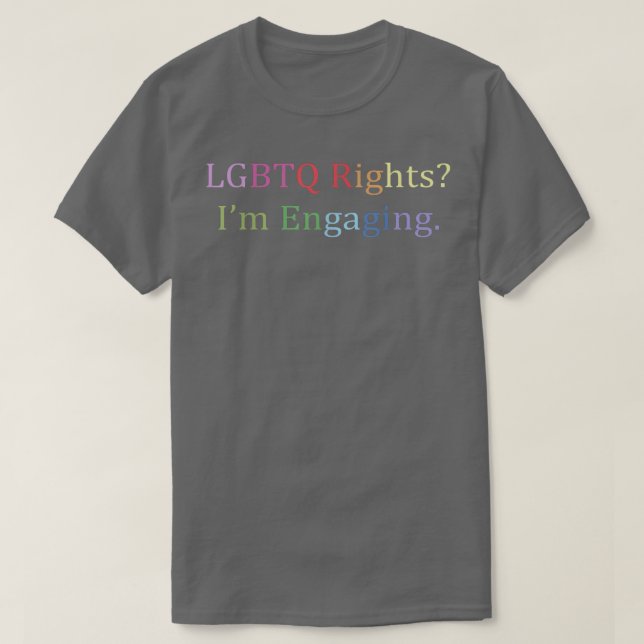 Camiseta Derechos Lgbtq Involucrando A Gay Lesbiana 3665  (Diseño del anverso)