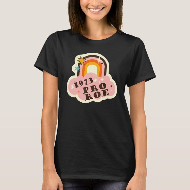 Camiseta Derechos proreproductivos 1973 Pro Roe (Anverso)