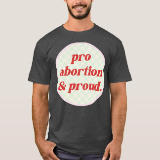 Camiseta Derechos reproductivos a favor del aborto