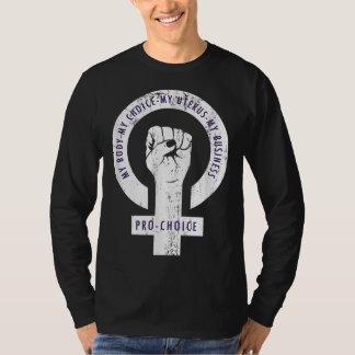 Camiseta Derechos Reproductivos Mi Cuerpo Mi Elección Mi Ut