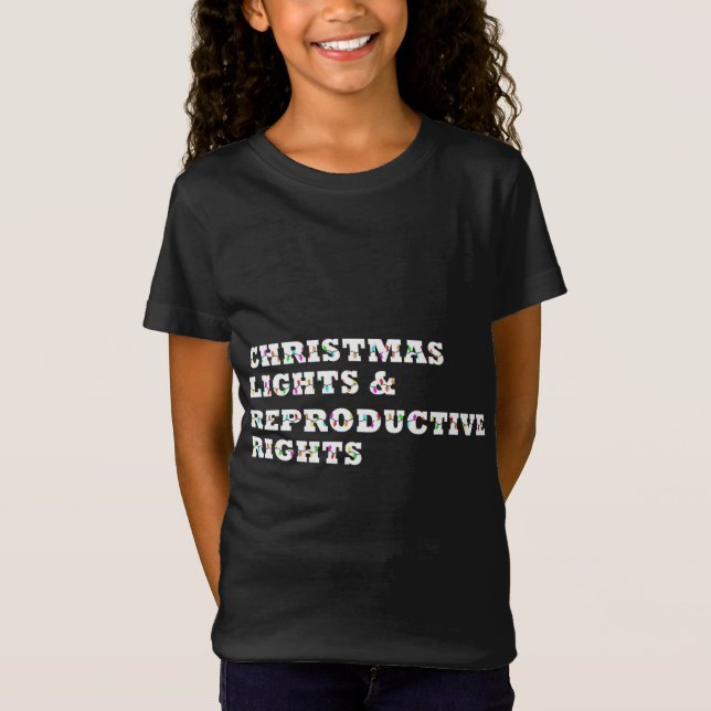 Camiseta Derechos Reproductivos Y Derechos Feministas De Lo (Anverso)