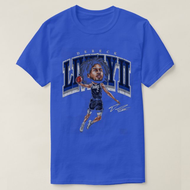 Camiseta Dereck Lively II Dallas toon TShirt (Diseño del anverso)