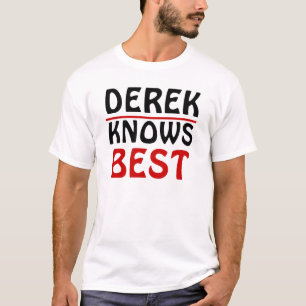Camiseta Derek sabe más