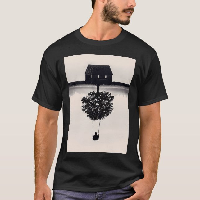 Camiseta Deriva (b&n) (Anverso)