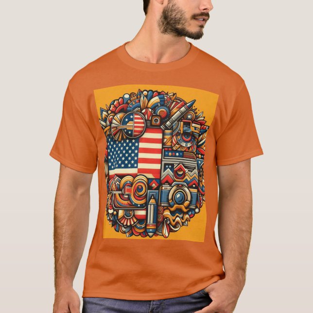 Camiseta ... **Deriva de sueño estadounidense** (Anverso)