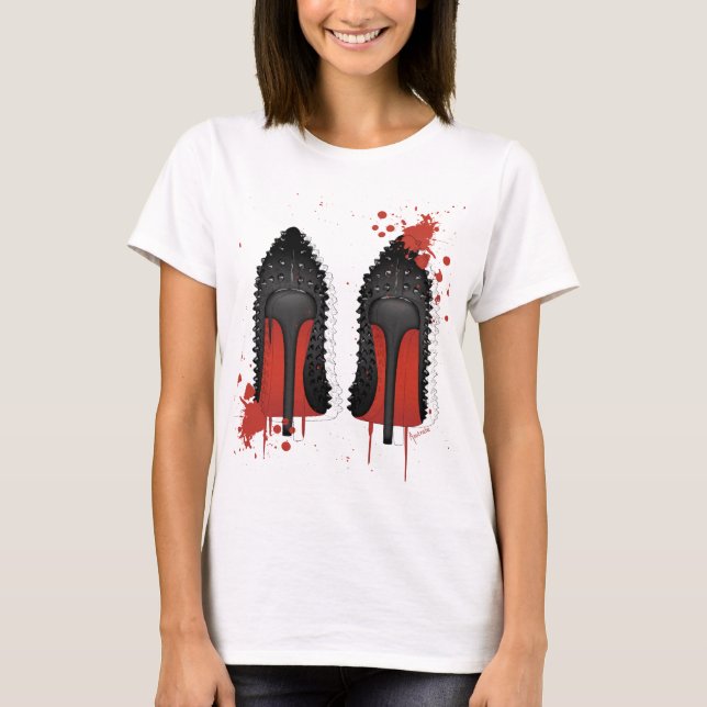 Camiseta Derivación de salpicaduras de Stilettos (Anverso)