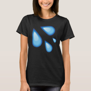 Camiseta Derivación por goteo de agua de moda Gráfica Cute 