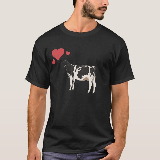 Camiseta Derivado de vacas o amante del ganado (Anverso)