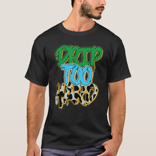 Camiseta Derivar demasiado duro y pesado Dunky (Anverso)
