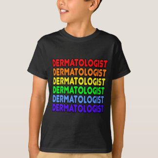 Camiseta Dermatólogo arcoiris