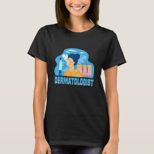 Camiseta dermatólogo de piel cabello y uñas Doctor Dermatól