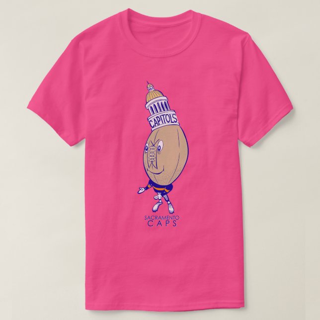 Camiseta Derogación de Sacramento Capitols CFL 1970 (Diseño del anverso)