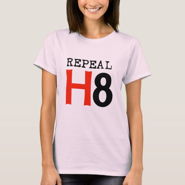 Camiseta Derogación H8 (Anverso)