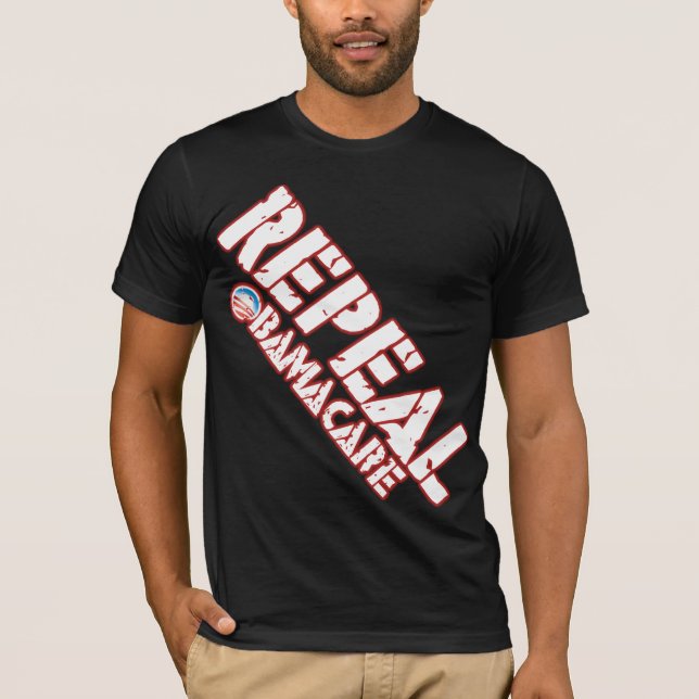 Camiseta Derogación ObamaCare (Anverso)
