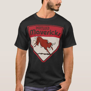 Camiseta Derogados Mavericks de Portland Béisbol TShirt