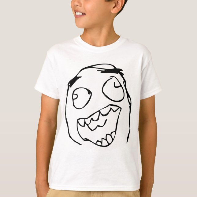 Camiseta Derp feliz - meme (Anverso)