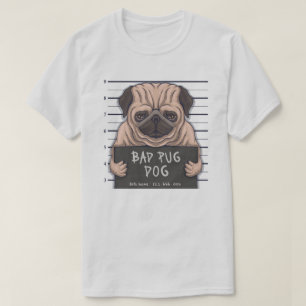Camiseta Derpy Bad Pug