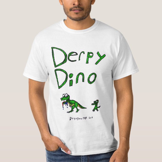 Camiseta Derpy Dino de Brayden Harrington (Anverso)