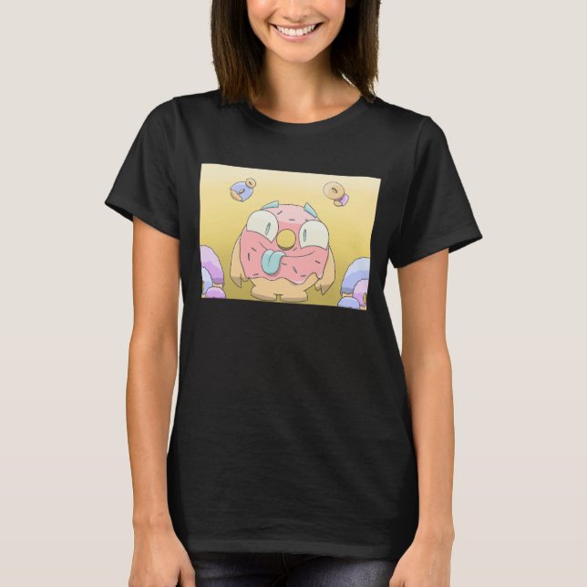 Camiseta Derpy Donut Dude (Anverso)