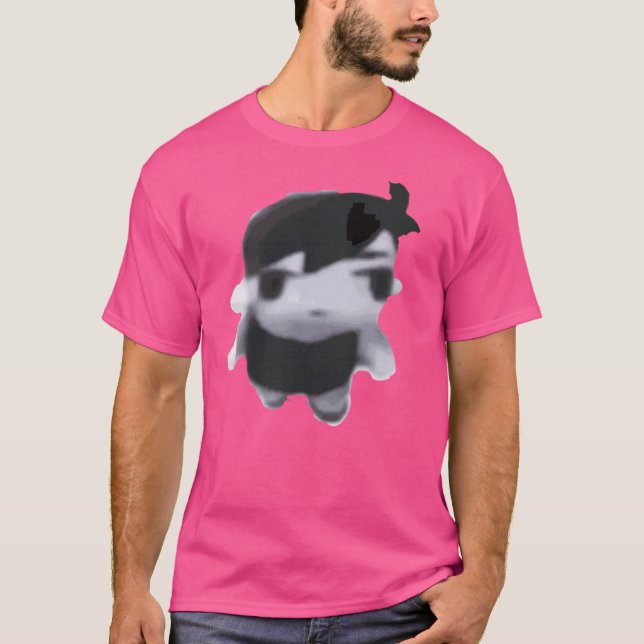 Camiseta Derpy Omori Sunny Plush Funny (Anverso)