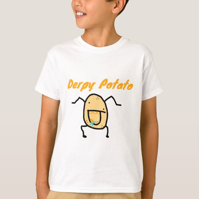 Camiseta Derpy Potato Shirt (Anverso)