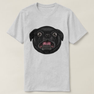Camiseta Derpy Pug
