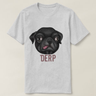 Camiseta Derpy Pug