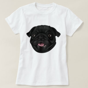 Camiseta Derpy Pug