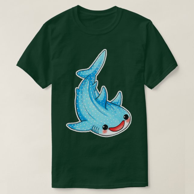Camiseta Derpy Whale Shark (Diseño del anverso)