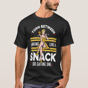 Camiseta Derramado entre parecer un aperitivo o comer uno