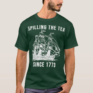 Camiseta Derramamiento del té desde 1773