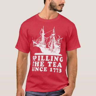 Camiseta Derramamiento del té desde 1773 2