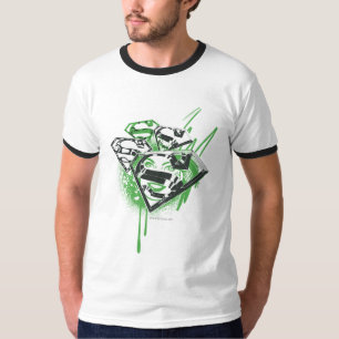 Camiseta Derramamientos del verde de Supergirl