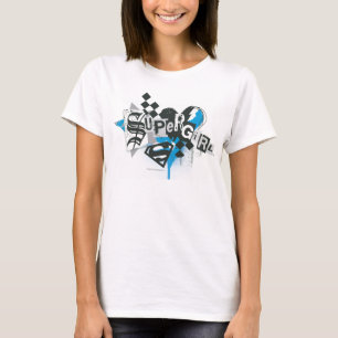 Camiseta Derramamientos y salpicadura de Supergirl