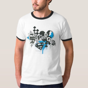Camiseta Derramamientos y salpicadura de Supergirl