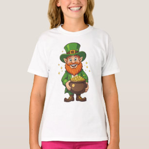 Camiseta Derramando Sonrisas Duende Pequeño Afortunado