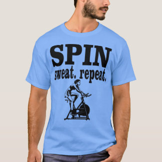 Camiseta Derrame de espín Repita ejercicio de fitness Fatbu