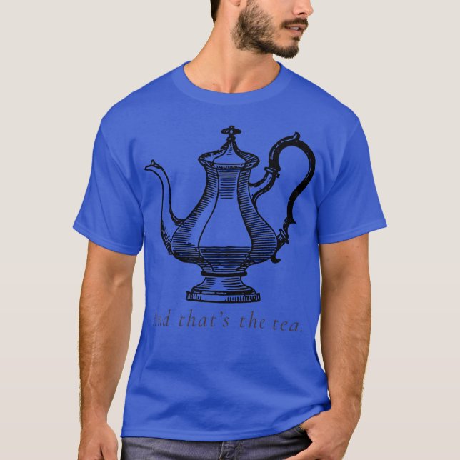 Camiseta Derrame de Té (Anverso)