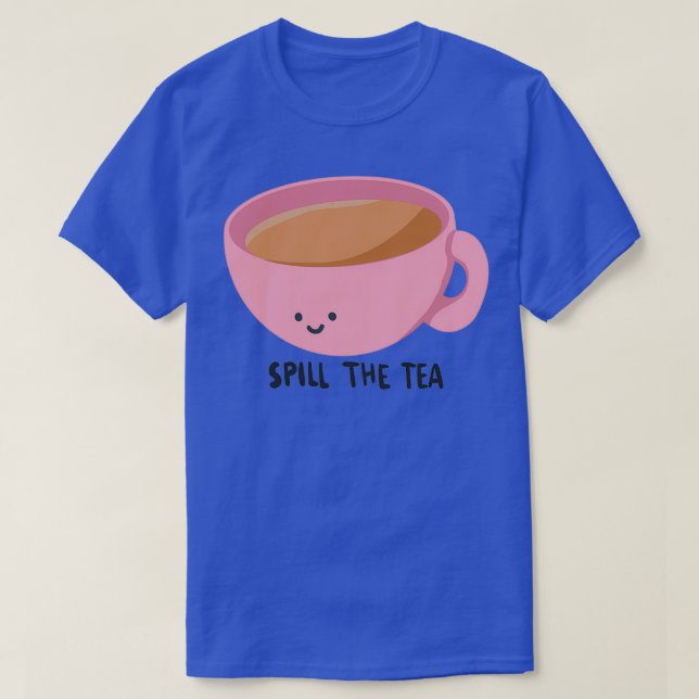 Camiseta Derrame el té 27 (Diseño del anverso)