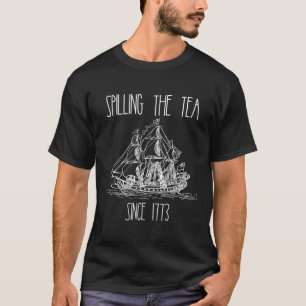 Camiseta Derrame El Té Desde 1773, Divertido Patriótico 4.º
