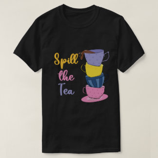 Camiseta Derrame El Té - Té Drinker