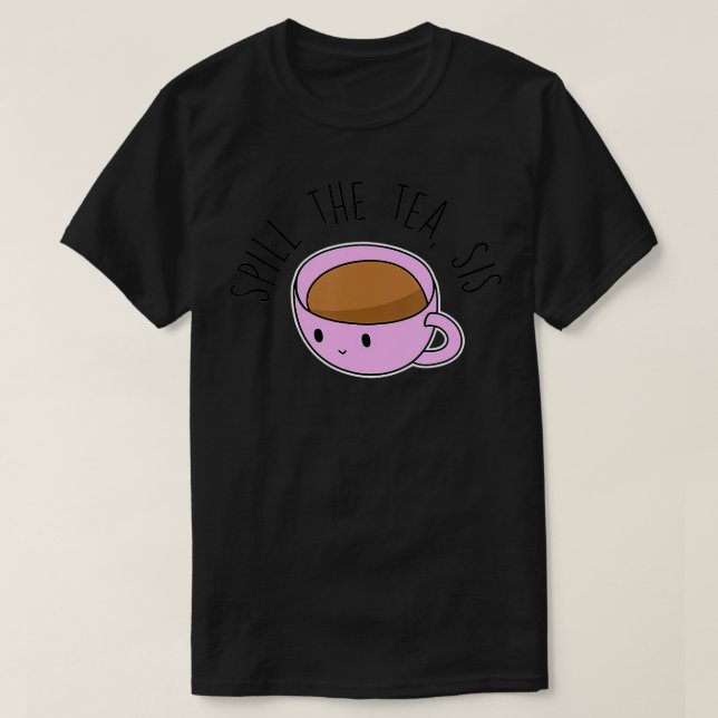 Camiseta Derrame El Tea Sis (Diseño del anverso)