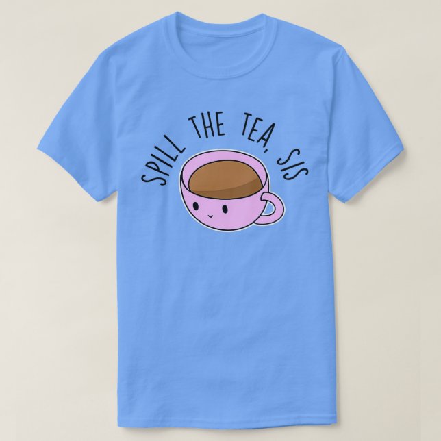 Camiseta Derrame El Tea Sis 4 (Diseño del anverso)