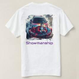 Camiseta Derrape de Showmanship — Quema de Rueda Ilusionist