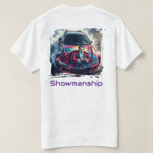 Camiseta Derrape de Showmanship — Quema de Rueda Ilusionist