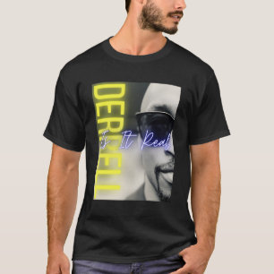Camiseta Derrell Es Una Mercancía De Promo Real